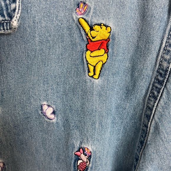 Vintage POOH kids button down or women’s XS - Picture 2 of 13